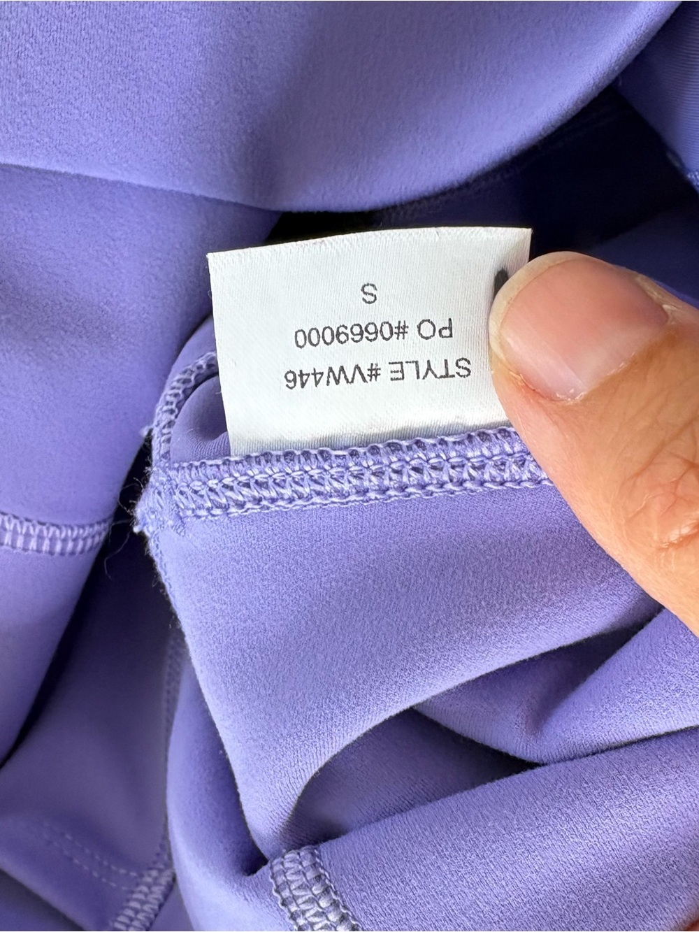 Vuori All the Form Pocket Legging Hyacinth Purple Pockets Size Small - Picture 8 of 10